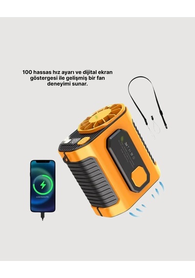 Ers Yüksek Kapasiteli Turbo Taşınabilir Fan