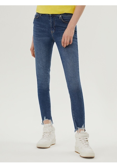 LOFT Nicole Skinny Fit Kadın Pantolon Lf2029131 Q1.v1 Denim