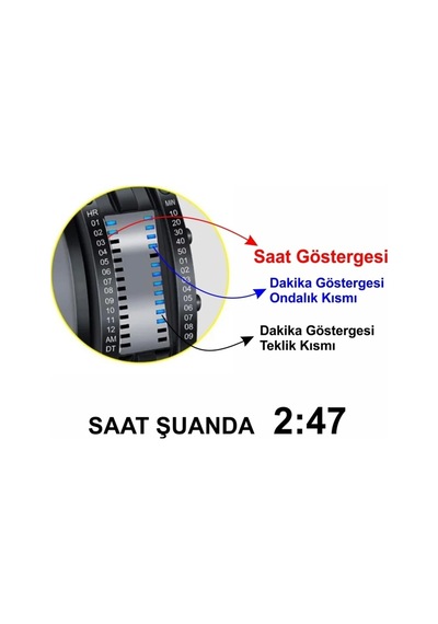 Skmei Led Işıklı Kol Saati