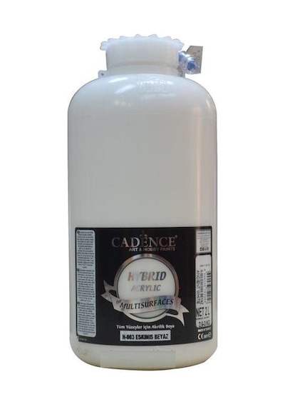 Cadence Hybrid Multisurface Akrilik Boya 2 Litre H-003 Eskimiş Be