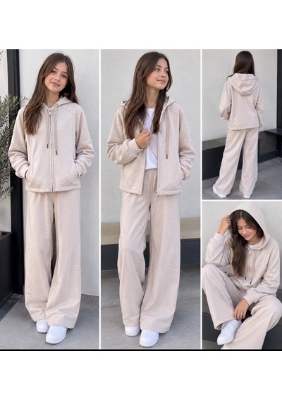 Escabel Kids Kız Eşofman Takım 26kesc5035t Bej