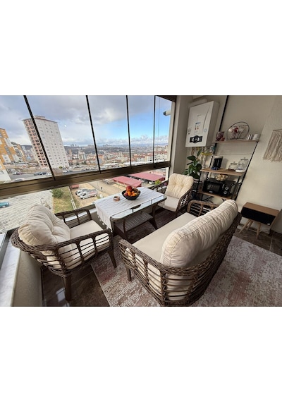 Kartepe Galvaniz Boru 2 1 1 Sehpa 60 90 Rattan Bahçe Balkon Takımı,kahve Rattan/krem Kumaş Kartepe Galvaniz Boru 2 1 1 Sehpa 60 90 Rattan Bahçe Balkon Takımı,kahve Rattan/krem Kumaş