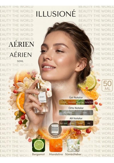 Illusioné Aérien 50 Ml Özel Seri Bayan Parfüm - Kalıcı Ve Çiçeksi Notalar