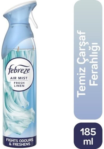 Febreze Aerosol Temiz Carsaf 185ml 8
