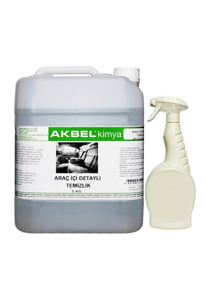 Akbel Araç İçi Detaylı Temizlik 5 Kg+uygulama Spreyi