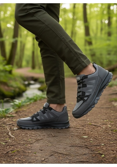 Vojo Psn Su İtici Suya Dayanıklı Spor Outdoor Erkek Ayakkabı 267800001878 6 Gri Gri