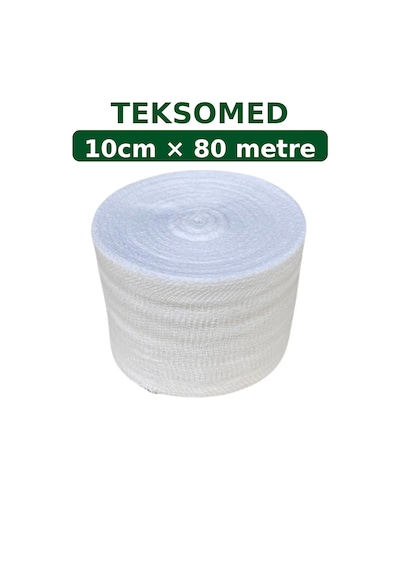 Teksomed 10cm 80m Hidrofil Sargı Bezi 1 Adet