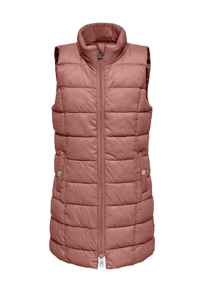Only Kogzulu Long Highneck Waıstcoat Otw Kız Çocuk Kırmızı Yelek - 15253854