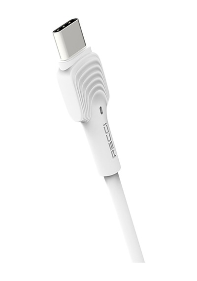 Recci Rtc-n26c Usb-a To Type-c Hızlı Şarj Özellikli Data Ve Şarj Kablosu 1m Beyaz