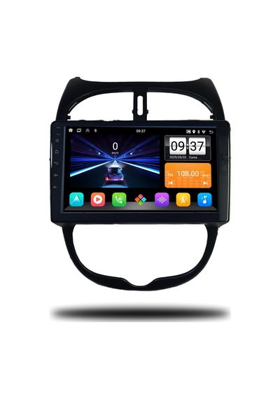 Medya Magic Peugeot 206 1999-2011 Arası 2-32 Gb Multimedya Navigasyon 9"