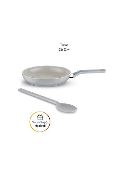 Emsan Swiss Cyrstal Rs Tava Gri 26 Cm Gri