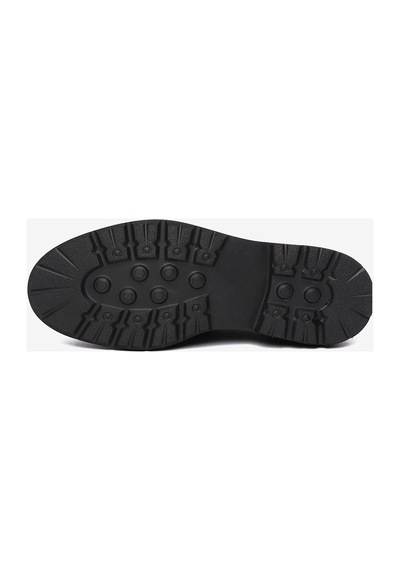 Greyder 64739 Erkek Hakiki Deri Tokalı Loafer Ayakkabı Siyah