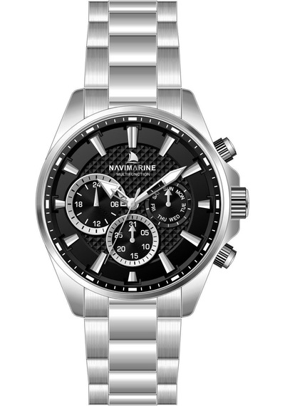 Navimarine Nm287-04 Erkek Kol Saati Gümüş