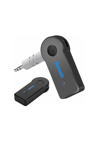 Hubrendy Tekno Tüm Cihazlara Uyumlu Bluetooth Aux Araç Kiti Siyah