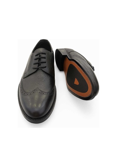 Morven Erkek Siyah Classic Analin Neolit Taban Ayakkabı 25mc005020001 Siyah