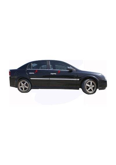 Opel vectra C Krom Cam Çıtası Seti 4 Parça 2002-2008 Paslanmaz