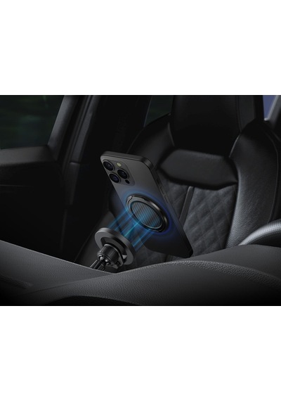 Gripfit Premium Serisi 360 Manyetik Telefon Tutucu Ve Standlı Kevlar Karbon Ve Alüminyum Yüzük A