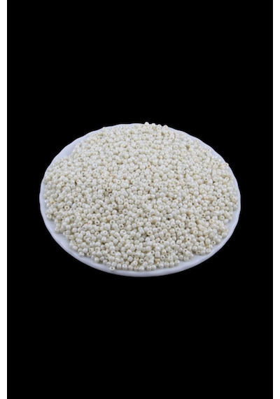 08 Kum Krem 3 Mm Boncuk 100 Gr 6000 Adet