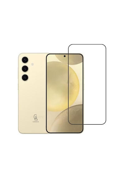 Coolacs Samsung Galaxy S24 Fe İle Uyumlu Ekran Koruyucu Şeffaf Temperli Kırılmaz Cam Ekran Koruyucu