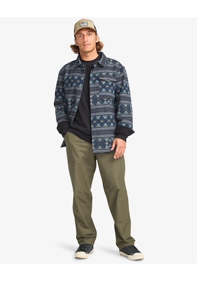 Billabong Bıllabong Furnace Bonded Flannel Dark Navy Erkek Gömlek Ebywt03005-ktp0 Lacivert