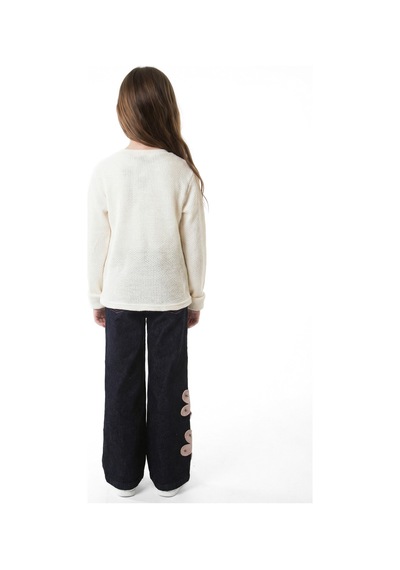 Xo Kids Kız Çocuk Folarlı 3lu Alt Üst Takım 7-14 Yaş 3907-4907 Pembe