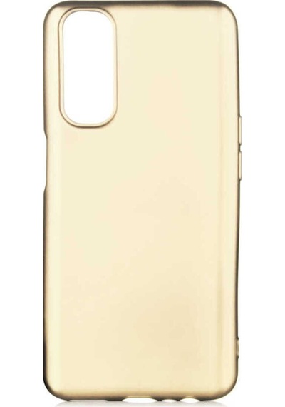 Realme 7 Kılıf Zore Premier Silikon Kapak Gold