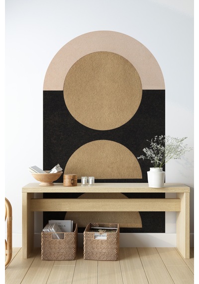 Kendinden Yapışkanlı Kalın Kanvas Dokulu Minimalist Art Duvar Kağıdı , Kolay Uygulama Renkli