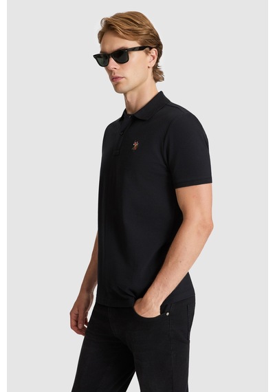 U.S. Polo Assn. U.s. Polo Assn. Erkek Siyah Tişört Basic 50326972-vr046