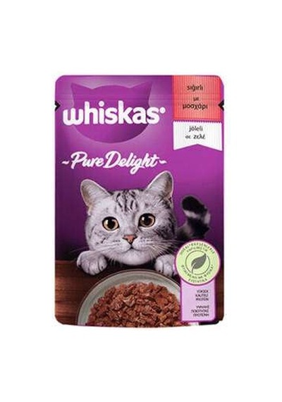 Pouch Pure Delight Jöle İçinde Sığır Etli Yetişkin Kedi Konservesi 85 Gr Diğer