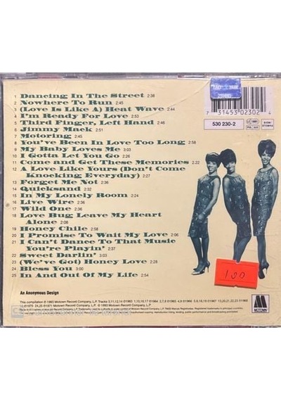 Plak Değildir Cd Dir Cd Martha Reeves And The Vandellas Dancing