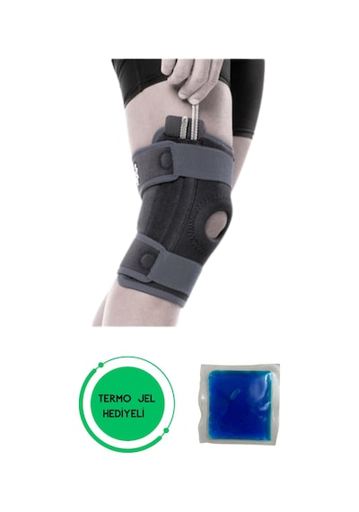 Patella Ve Ligament Destekli Dizlik - Menisküs Ağrıları Için - Fleksible Balenli Dizlik - Yaylı