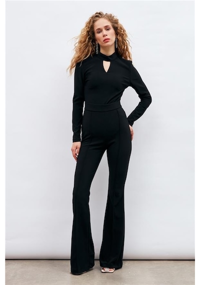Sateen İspanyol Paça Pantolon 3082-5011 001