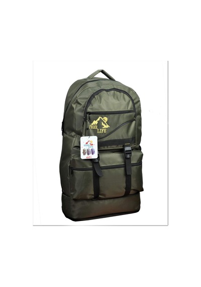 Free Camp Free Polo Life Unisex Haki Körüklü 65 Lt Kapasiteli Dağcı Sırt Çantası