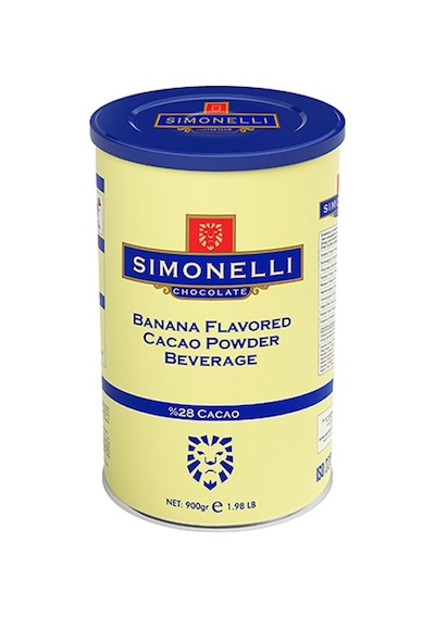 Simonelli Muz Aromalı Sıcak Çikolata İçecek Tozu 900 G