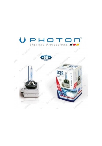 Photon D3S 8000K +%50 Fazla Işık Xenon   Ampul