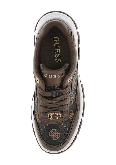 Guess Kadın Berrett2 Monogram Desenli Kalın Tabanlı Sneaker - Kahverengi 4221816 Guess Kadın Berrett2 Monogram Desenli Kalın Tabanlı Sneaker - Kahverengi 4221816