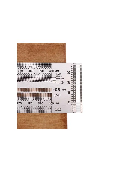 Rox Wood 0090 Hassas İşaretleme Şablon Paslanmaz T Cetvel 300 Mm