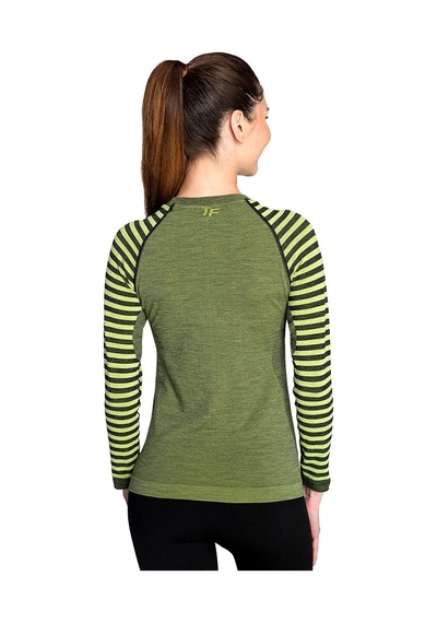 Thermoform Ultimate Merino Kadın Seamless Termal Uzun Kollu İçlik Seti Yeşil Çok Renkli Thermoform Ultimate Merino Kadın Seamless Termal Uzun Kollu İçlik Seti Yeşil Çok Renkli