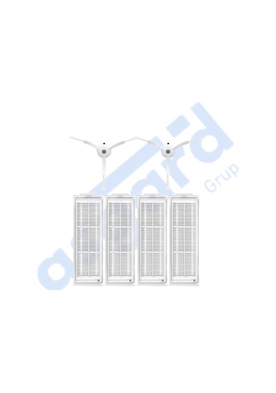 Xiaomi Mop 2 Pro Mjst1shw -mop 2 Lite Uyumlu 2 Yan Fırça 4 Filtre Pkt-iasgf0000376