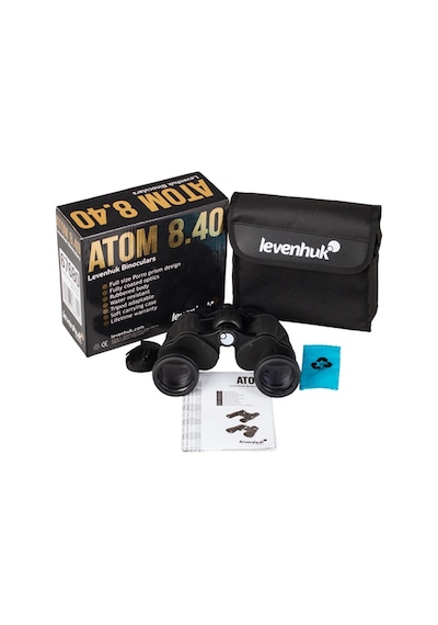 Levenhuk Atom 8x40 Dürbünler Siyah