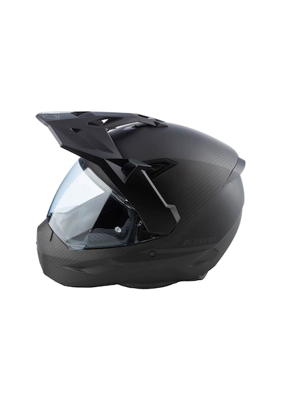 Klim X1 Alpha Mat Carbon Korumalı Adv Kask Mat Siyah