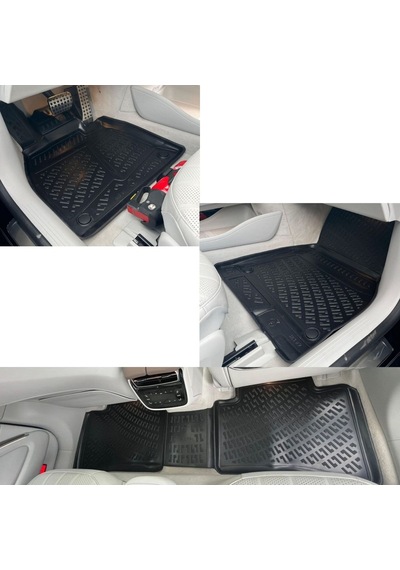 Mercedes Eqs Sedan 2021 2022 2023 2024 2025 Uyumlu Araca Özel 3d Havuzlu Paspas Takımı A+ Kalite