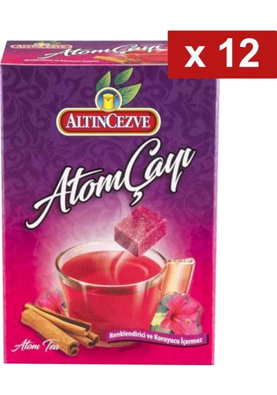 Altıncezve Atom Küp Çay 140 Gr X 12 Adet