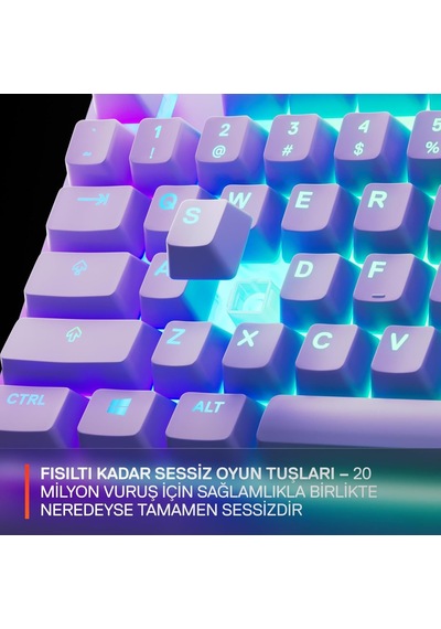 Steelseries Apex 3 Tkl Rgb Suya Ve Toza Dayanıklı Türkçe Gaming K