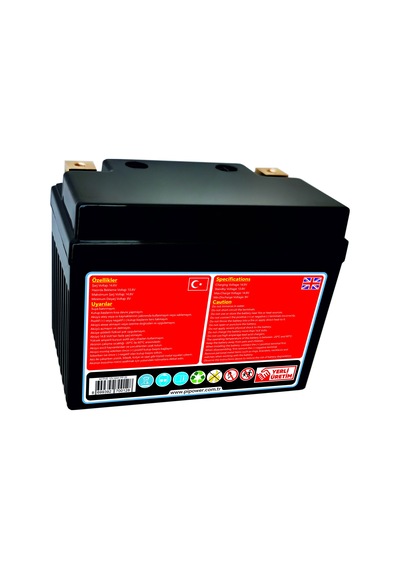 Pipower Active Compact 12v 6ah Lithium Lifepo4 Lityum Motosiklet