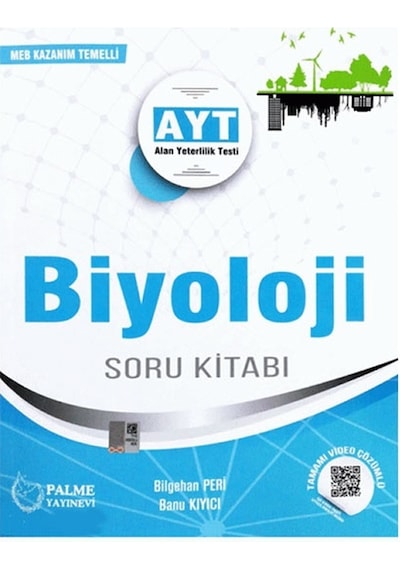 Ayt Biyoloji Soru Kitabı Palme Yayınları