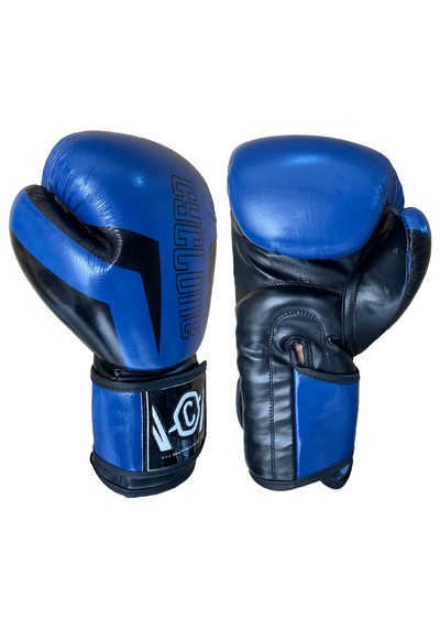 Cyclone Clash Orijinal Deri Boks Ve Kick Boks Eldiveni Mavi