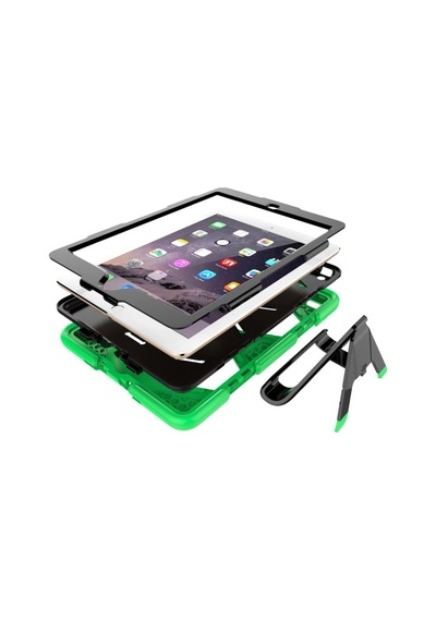 Apple İpad 5 Air 9.7 Kılıf Griffin Tablet Kapak - Yeşil Arka Kapak