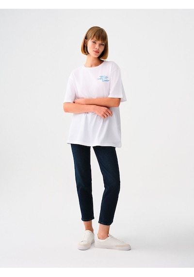 LOFT Elena Slim Fit Kadın Pantolon Lf2037089 Q1.v1 Denim