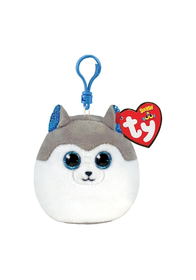 Ty Squishy Beanies Peluş Köpek Anahtarlık Slush